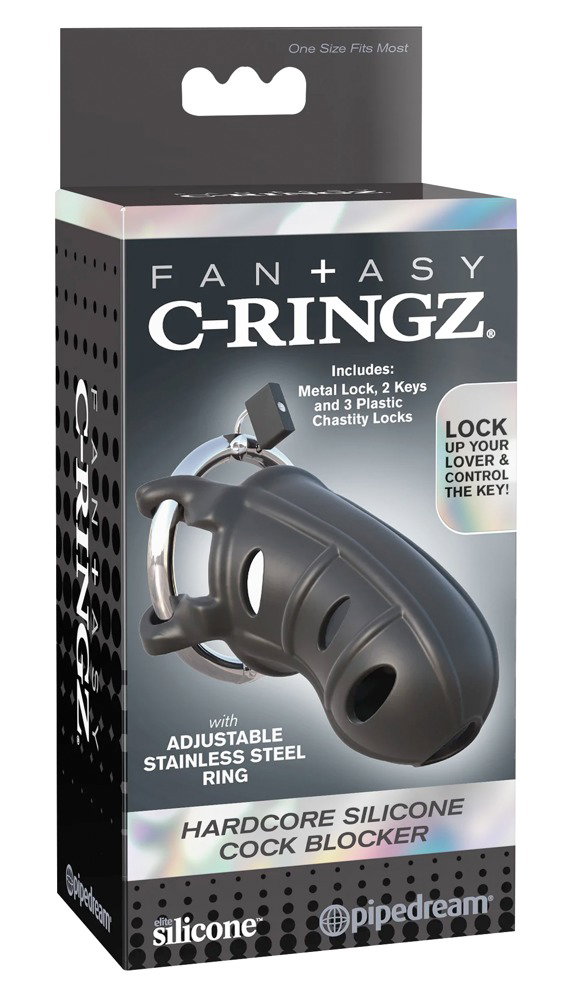 Fantasy C-Ringz Hardcore Silicone Cock Blocker