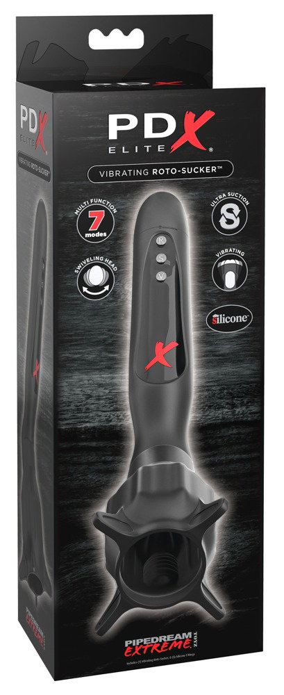 PDX Elite Vibrating Roto-Sucker