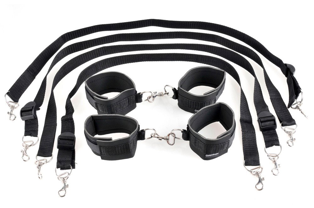 Alternative view of Fetish Fantasy Series Cuff & Tether Set