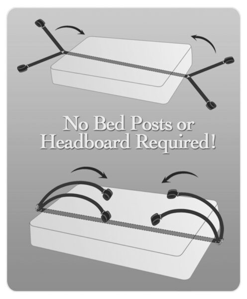 Fetish Fantasy Series Bed Bindings Restraint Kit – Bild 4