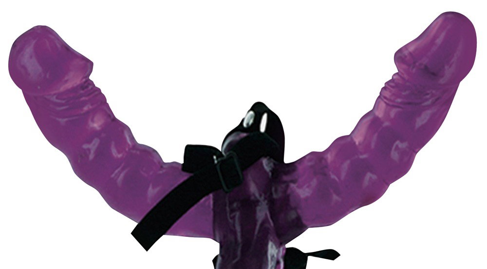 Alternative view of Fetish Fantasy Series Double Delight Strap-on