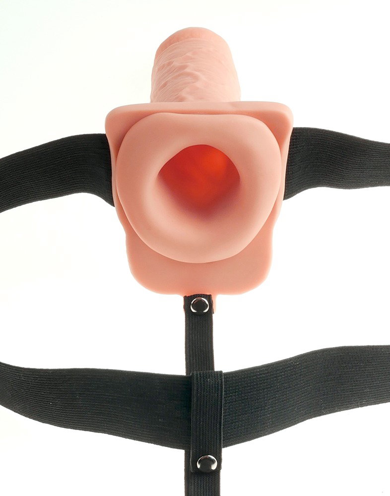 Fetish Fantasy Series 7“ Hollow Strap-on with Balls – Bild 4