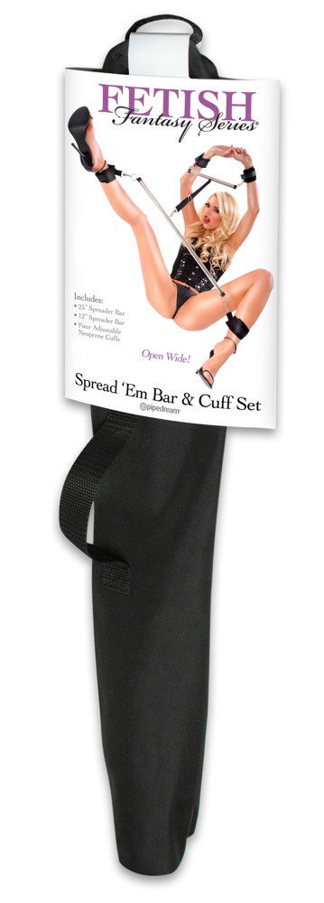 Fetish Fantasy Series Spread’em Bar and Cuff Set