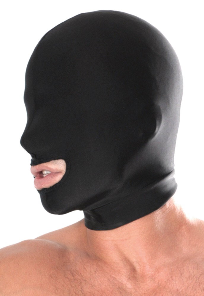 Alternative view of Fetish Fantasy Series Spandex Open Mouth Hood