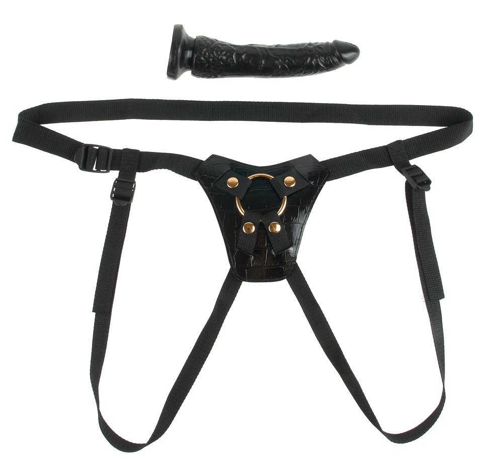 Alternative view of Fetish Fantasy Gold Designer Strap-On