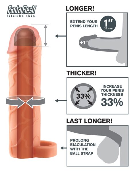 Fantasy X-tensions Perfect 1“ Extension with Ball Strap – Bild 4