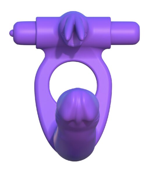 Fantasy C-Ringz Silicone Double Penetrator Rabbit – Bild 5