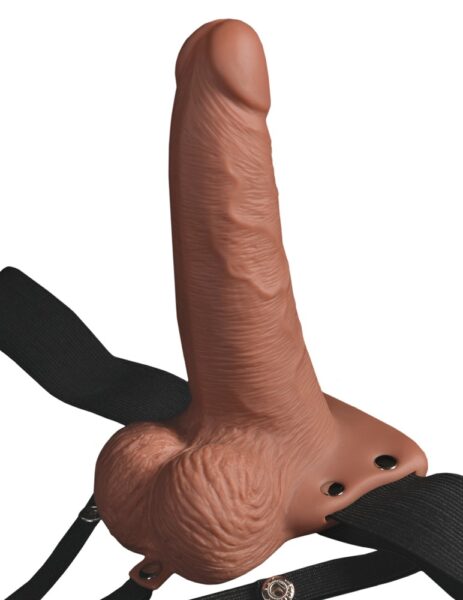 Fetish Fantasy Series 6“ Hollow Strap-on with Balls – Bild 3