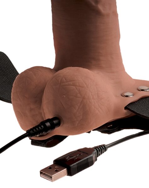 Fetish Fantasy Series 6“ Hollow Strap-on with Balls – Bild 6