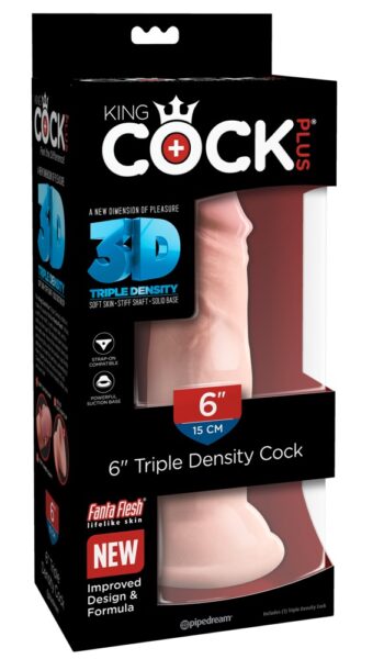 King Cock Plus 6“ Triple Density Cock
