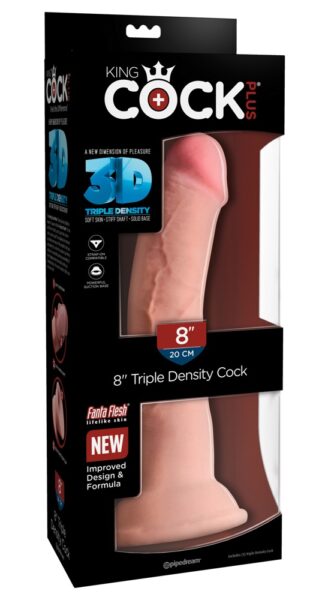 King Cock Plus 8“ Triple Density Cock