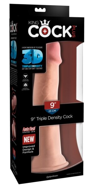 King Cock Plus 9“ Triple Density Cock