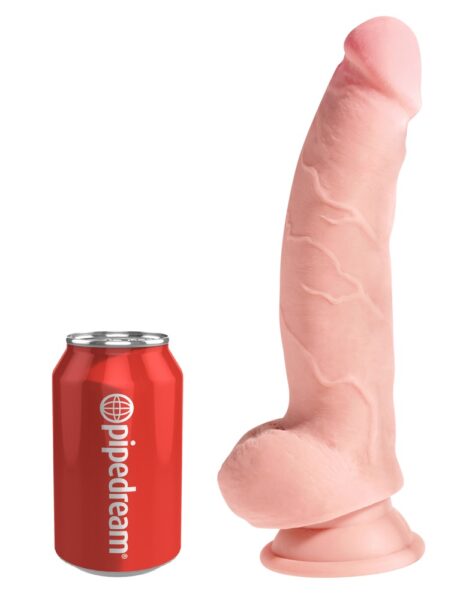Alternative view of King Cock Plus 8“ Triple Density Cock with Balls