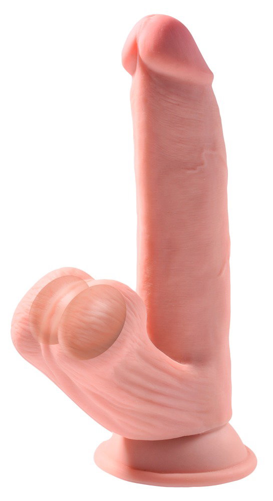 King Cock Plus Triple Density Cock with Swinging Balls – Bild 3