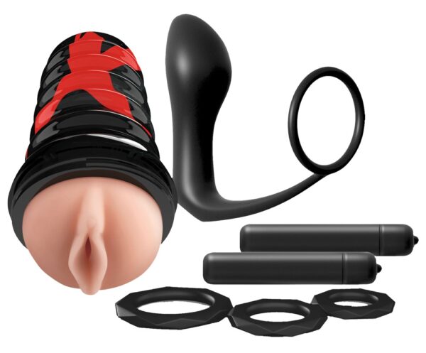 PDX Elite Ass-gasm Extreme Vibrating Kit – Bild 2