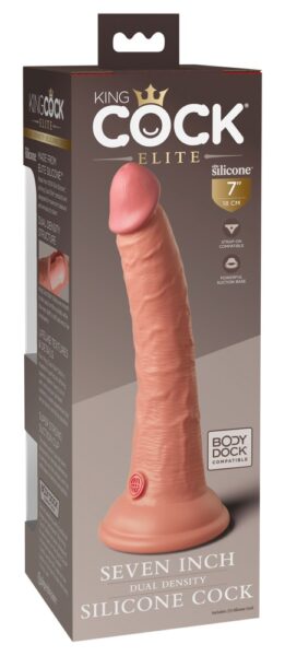 King Cock Elite 7“ Dual Density Silicone Cock – Bild 5