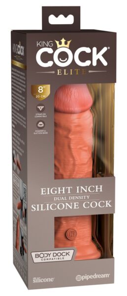 King Cock Elite 8“ Dual Density Silicone Cock – Bild 6