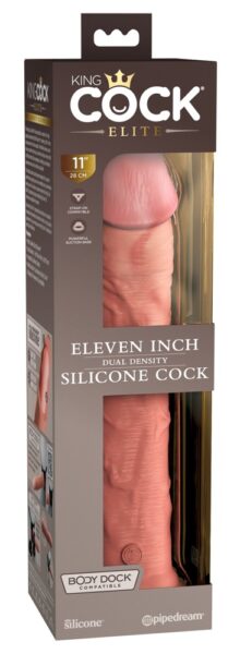 King Cock Elite 11“ Dual Density Silicone Cock