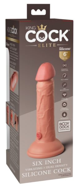 King Cock Elite 6“ Silicone Cock – Bild 6