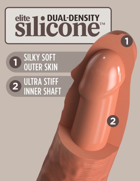 King Cock Elite 6“ Silicone Cock – Bild 10