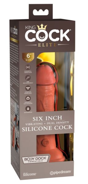 King Cock Elite 6“ Silicone Cock – Bild 7