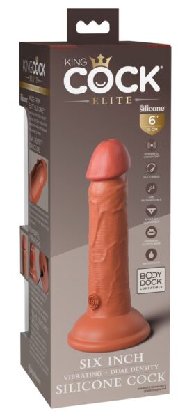 King Cock Elite 6“ Silicone Cock – Bild 12