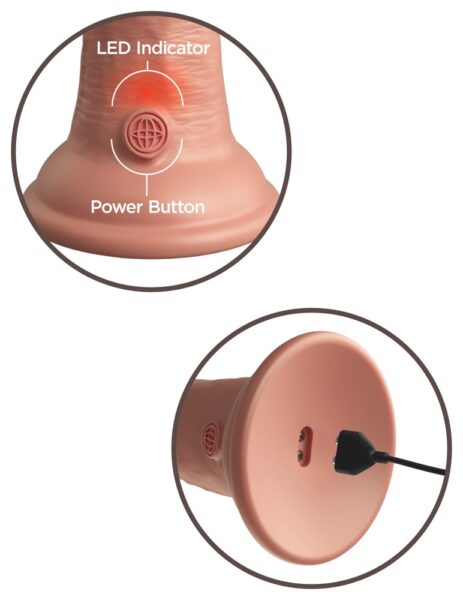 King Cock Elite 8“ Silicone Cock – Bild 5