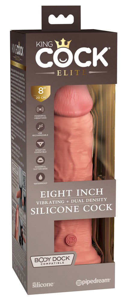 King Cock Elite 8“ Silicone Cock