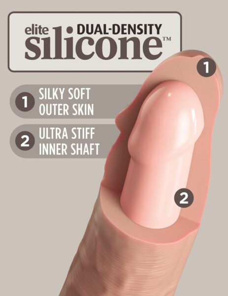 King Cock Elite 9“ Silicone Cock RC – Bild 4
