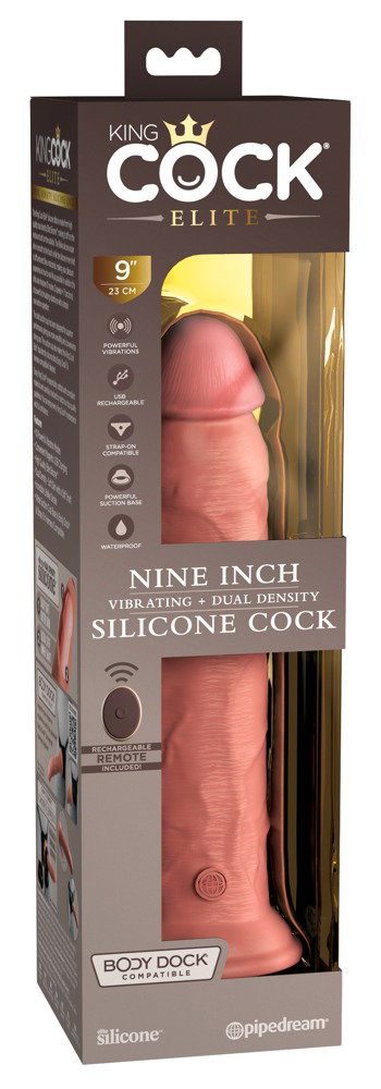 King Cock Elite 9“ Silicone Cock RC