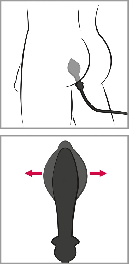 Anal Fantasy Elite Auto-Throb Inflatable Vibrating Plug – Bild 8