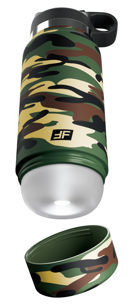 Alternative view of PDX Plus Fap Flask Happy Camper