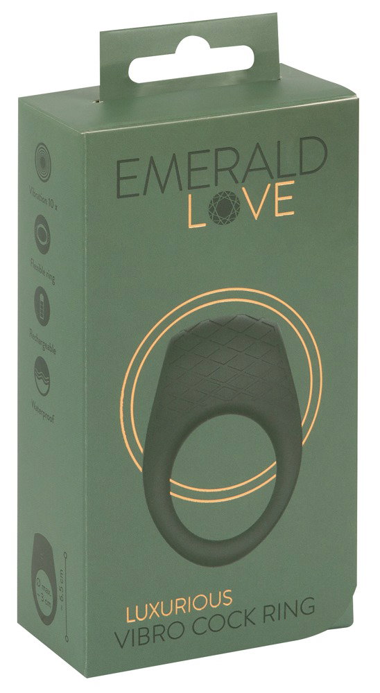 Emerald Love Luxurious Vibro Cock Ring