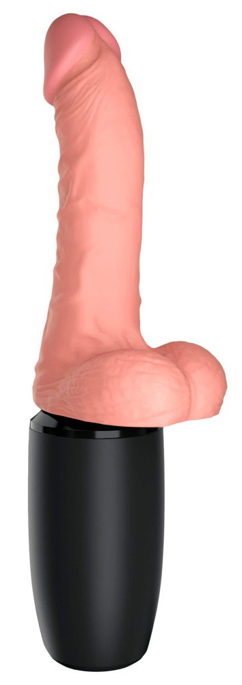 Alternative view of King Cock Plus 6,5“ Thrusting Cock with Balls