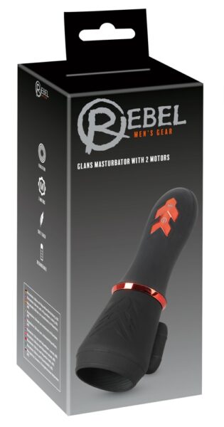 Rebel Glans Masturbator with 2 Motors