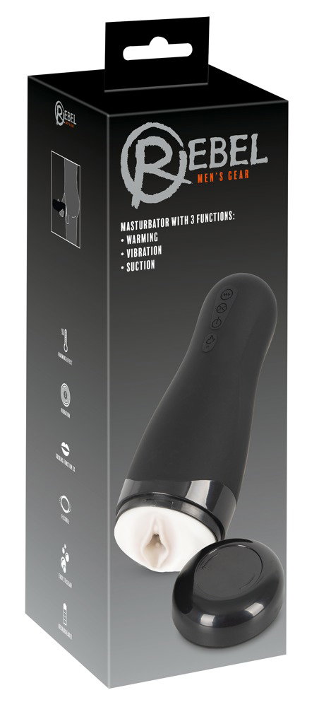 Rebel Masturbator with 3 Functions