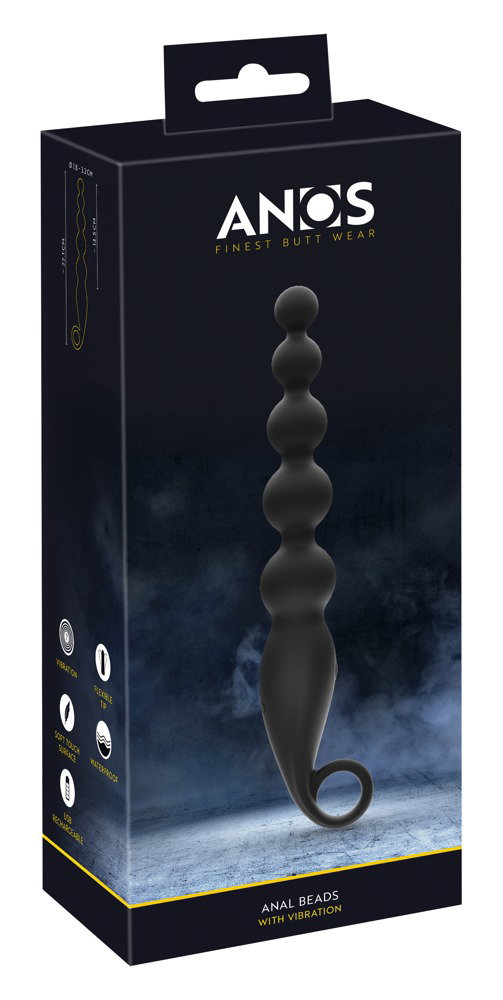 ANOS Anal Beads with Vibration