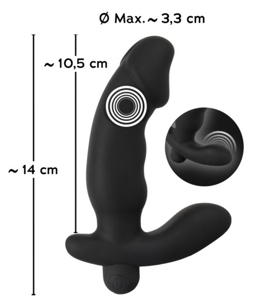ANOS Cock Shaped Butt Plug with Vibration – Bild 8