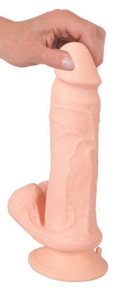 Nature Skin Bendable RC Vibrator with Balls – Bild 8