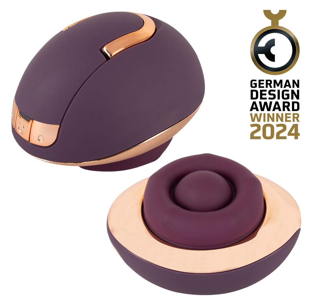 Alternative view of Belou Rotating Vulva Massager