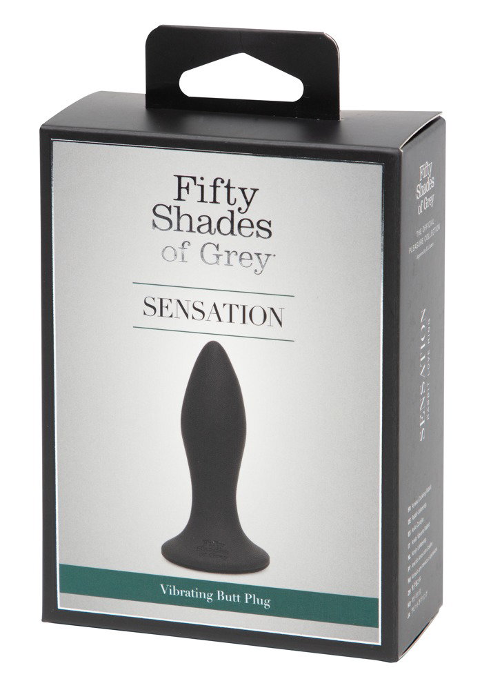 Fifty Shades of Grey Sensation Vibrating Butt Plug