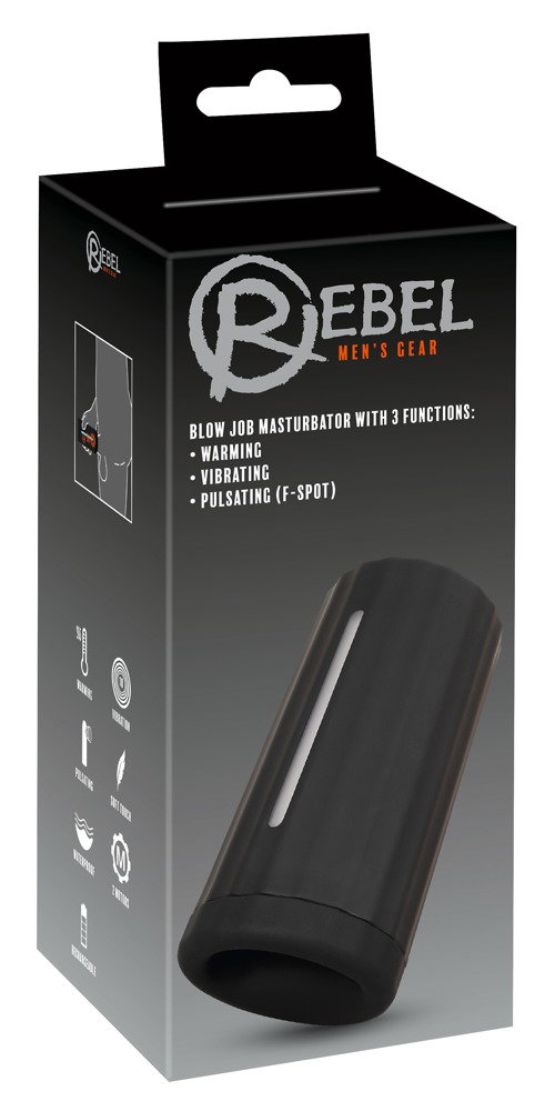 Rebel Blow Job Masturbator with 3 Functions