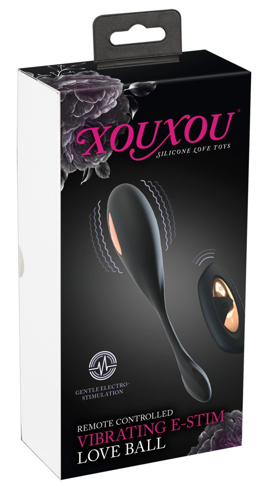 XOUXOU RC Vibrating E-Stim Love Ball