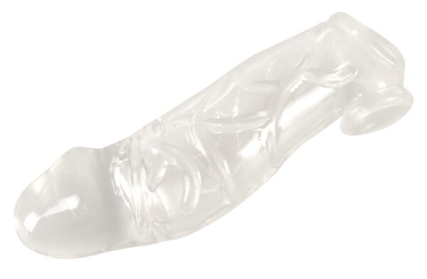 Crystal Penis Sleeve with extension + ball ring – Bild 4