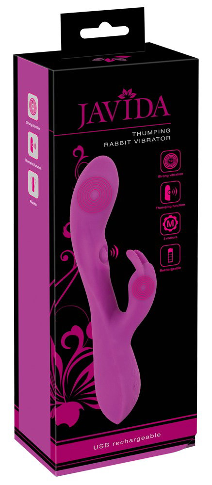 JAVIDA Thumping Rabbit Vibrator