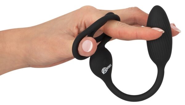 Rebel Cock and Ball Ring with a RC Butt Plug – Bild 5