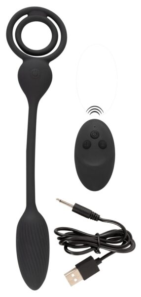 Rebel Cock and Ball Ring with a RC Butt Plug – Bild 8