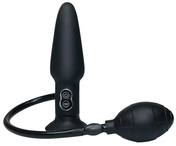 Alternative view of You2Toys True Black Vibrating Anal Plug