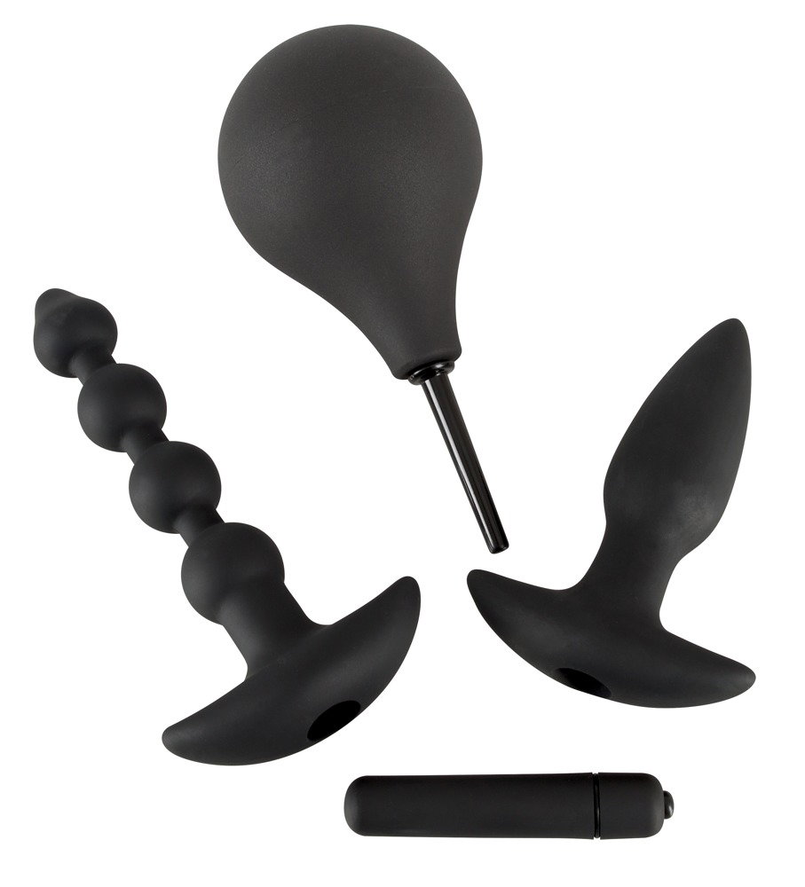 Alternative view of Black Velvets Anal Kit