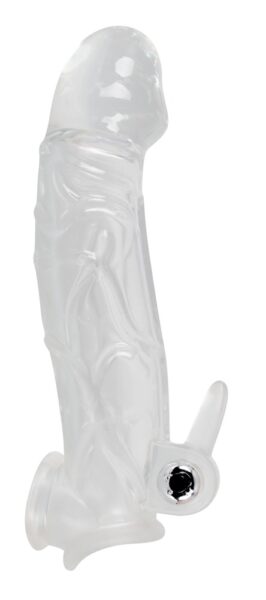 Crystal Penis sleeve w/ extension and vibration – Bild 3